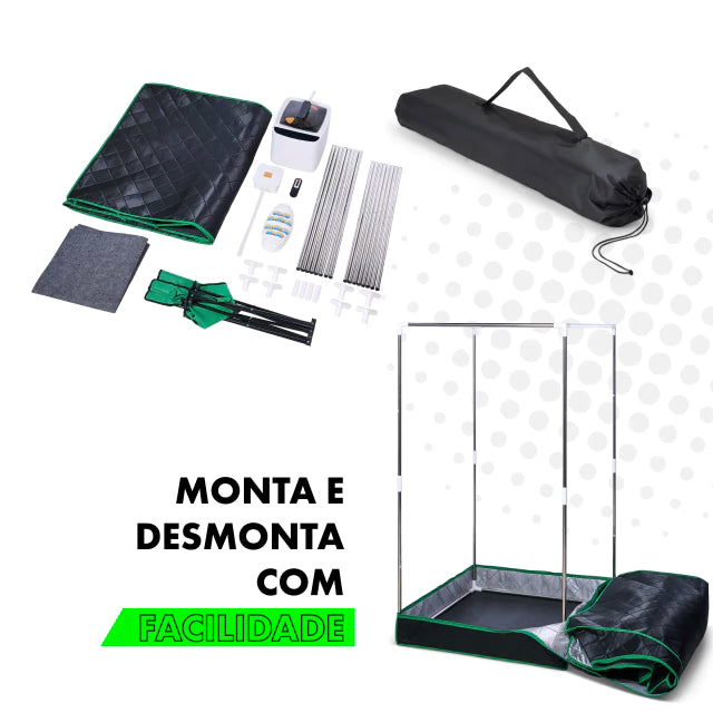 Combo: Banheira de Gelo I + Sauna Portátil Neurofood. 110w ou 220w